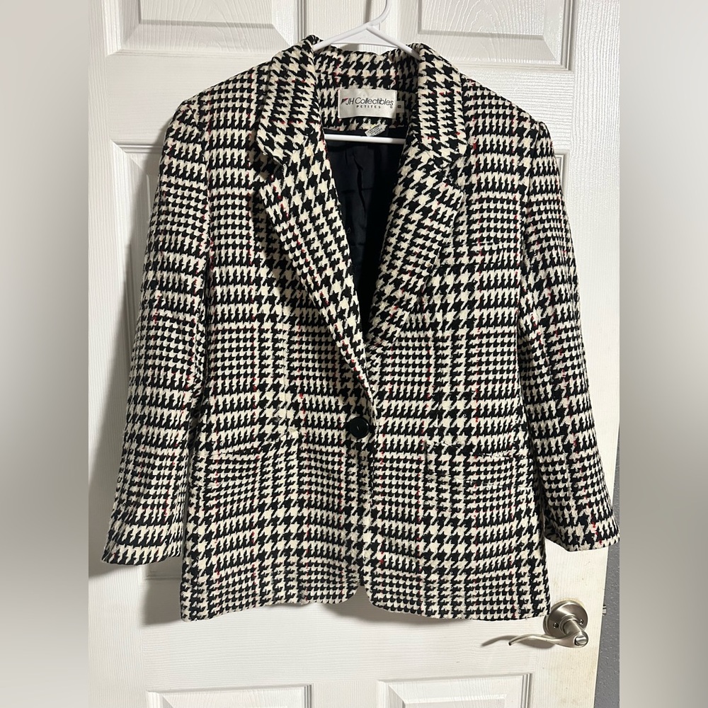 Houndstooth Women's Blazer